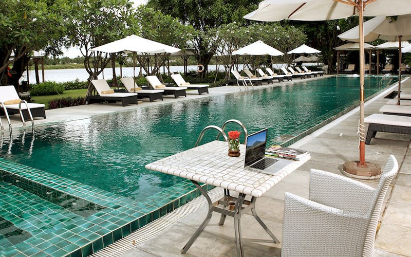 Phong cảnh hồ bơi Thao Dien Boutique Hotel