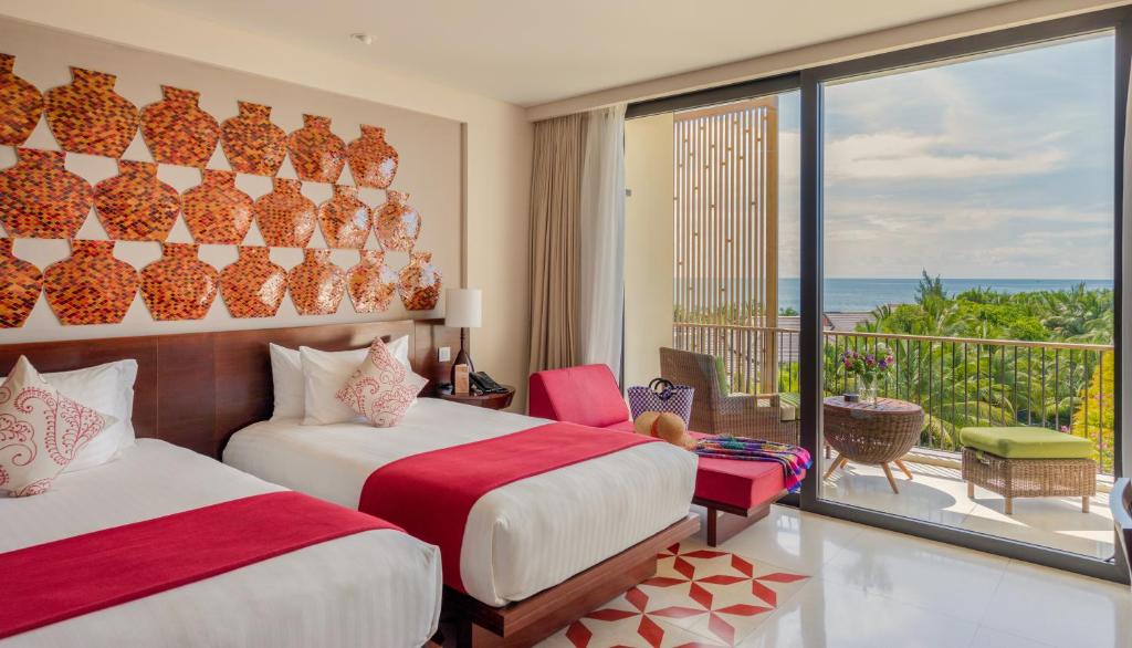Phòng 2 giường đơn hướng biển tại Salinda Resort Phu Quoc Island