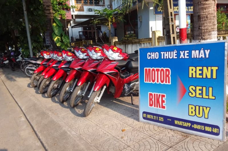 Thuê xe máy Quảng Bình