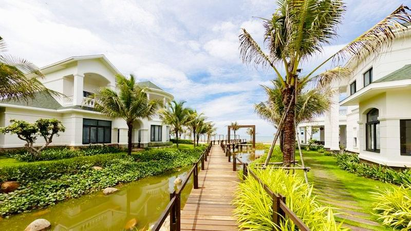 Phong cách thiết kế của Parami Hồ Tràm Resort được cảm hứng từ lối kiến trúc tân cổ điển châu Âu