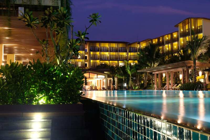 Resort Dusit Phú Quốc được thiết kế theo lối kiến trúc giao thoa giữa Việt Nam - Thái Lan