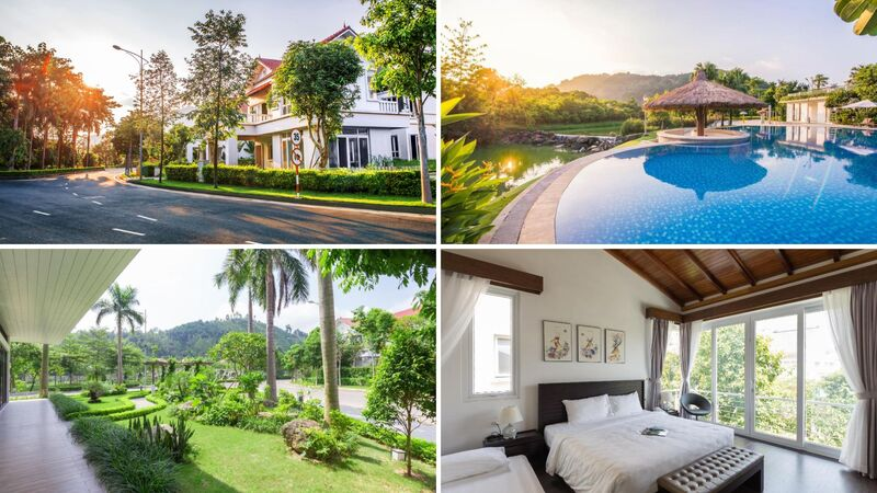 Xanh Villas là một Resort gần Hà Nội đẳng cấp 5 sao, tọa lạc trên dòng sông Ngọc - Vua Bà